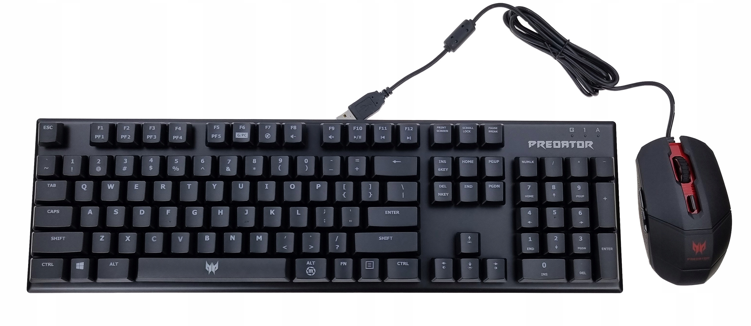 Nová Klávesnice A Myš Acer Predátor Usb Us