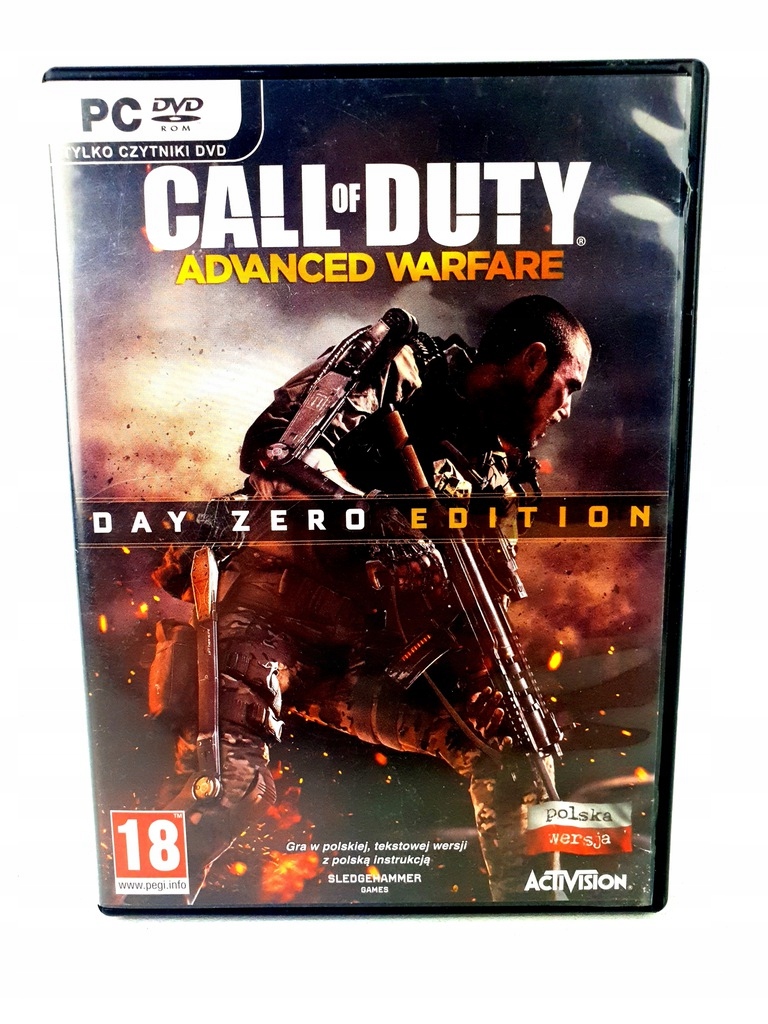 CALL OF DUTY ADVANCED WARFARE DAY ZERO EDITION PL Rodzaj gadżetu gamingowy
