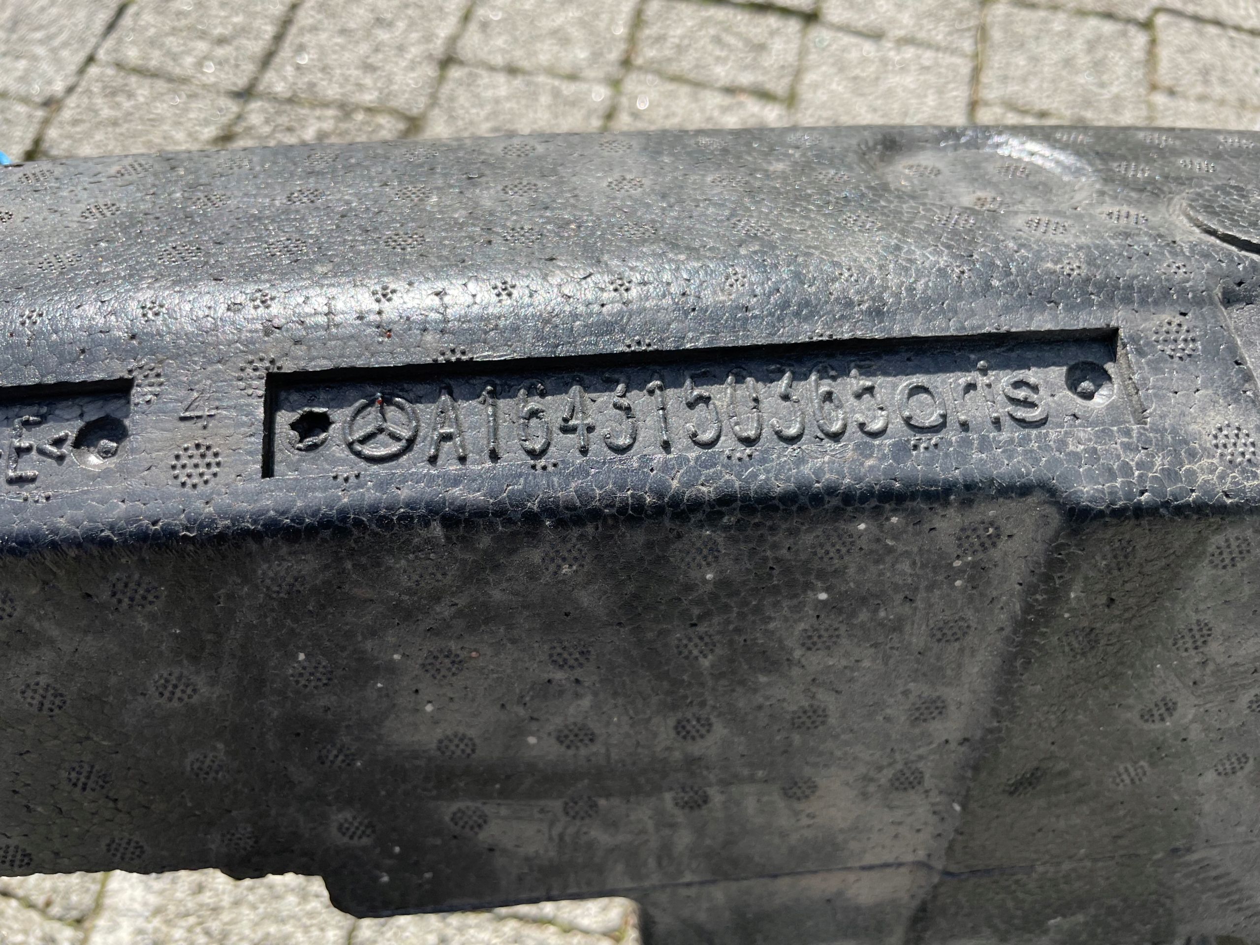 ABSORBER der Stoßstange hinten heck MERCEDES ML W164