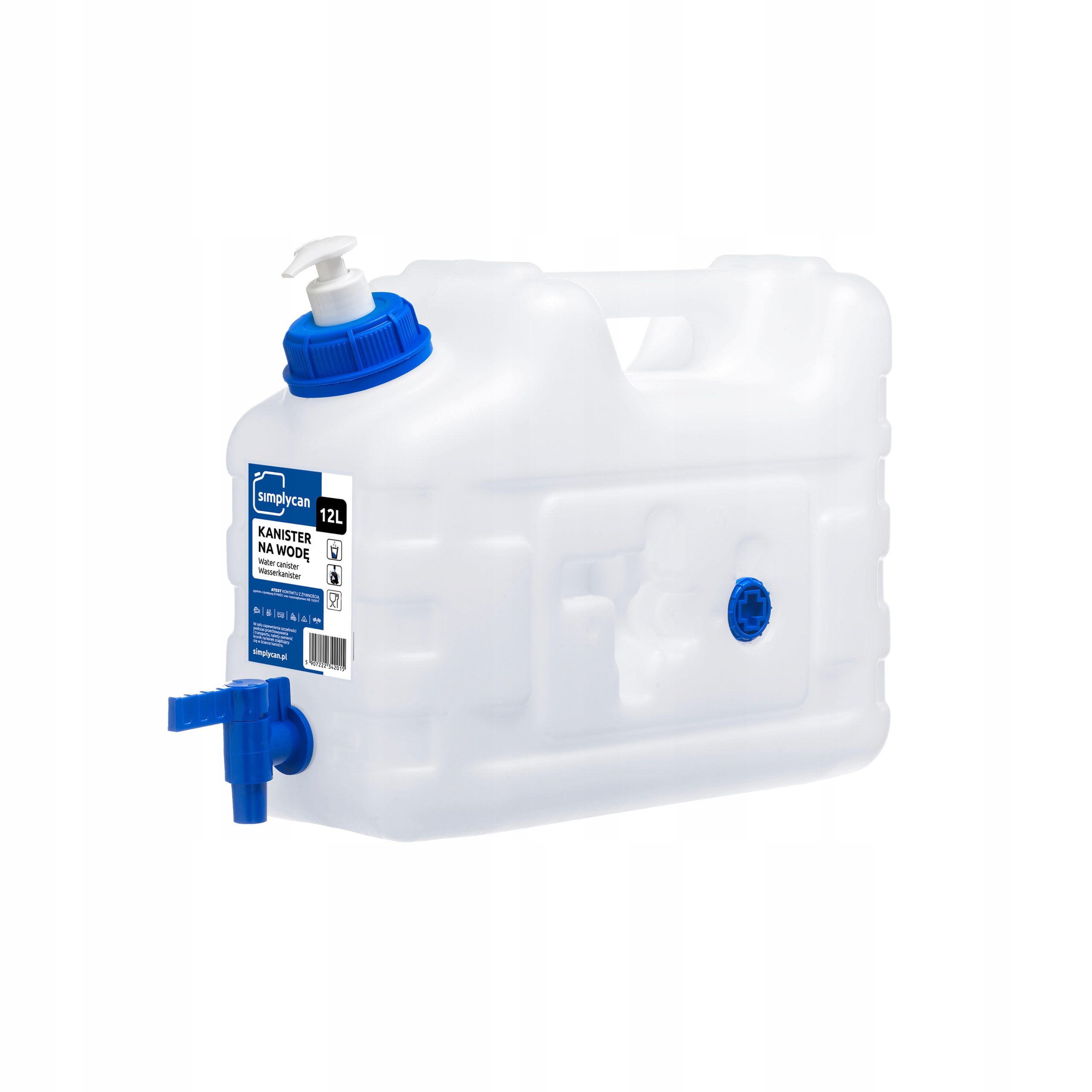 Umywalka przenośna 10L (max. 12L) SimplyCan, pojem