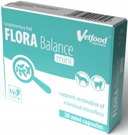 

Vetfood Flora Balance Mini 30 kapsułek