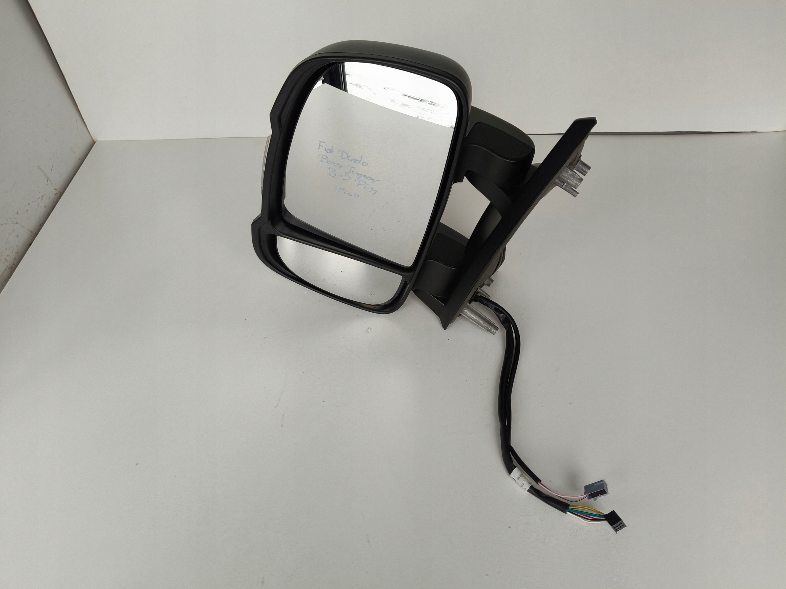 mirror left FIAT DUCATO BOXER JUMPER 06- 8+2 PIN