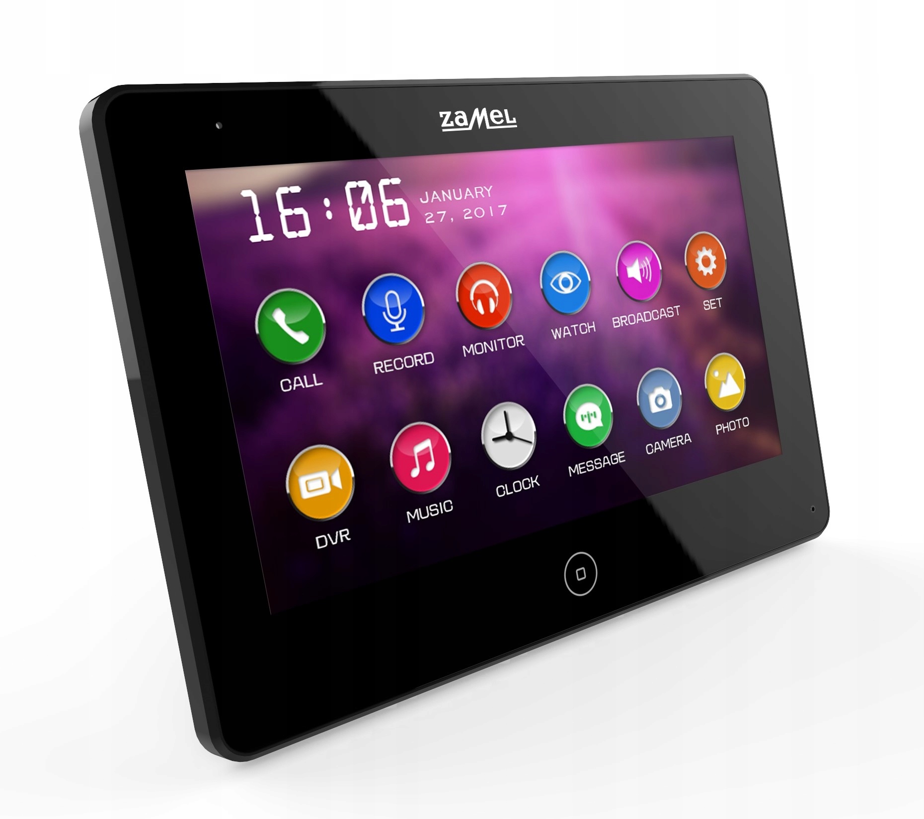 ZAMEL MONITOR WIDEODOMOFON DOTYKOWY 7'' VP-809B Marka Zamel