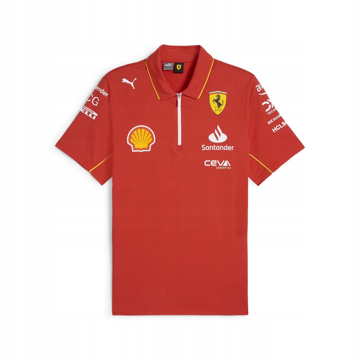 Pánská polokošile Team Ferrari F1 2024 (XXXL)