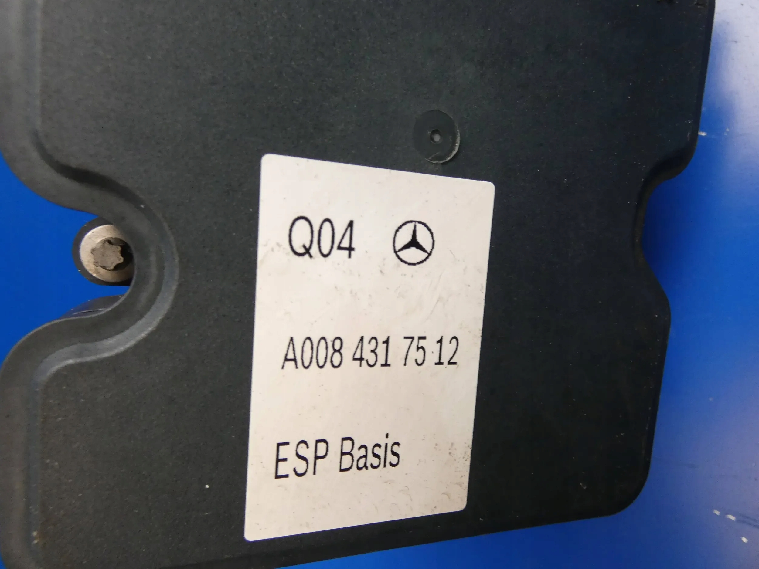 MERCEDES B KLASA W246 A W176 CLA W117 pump control unit module ABS
