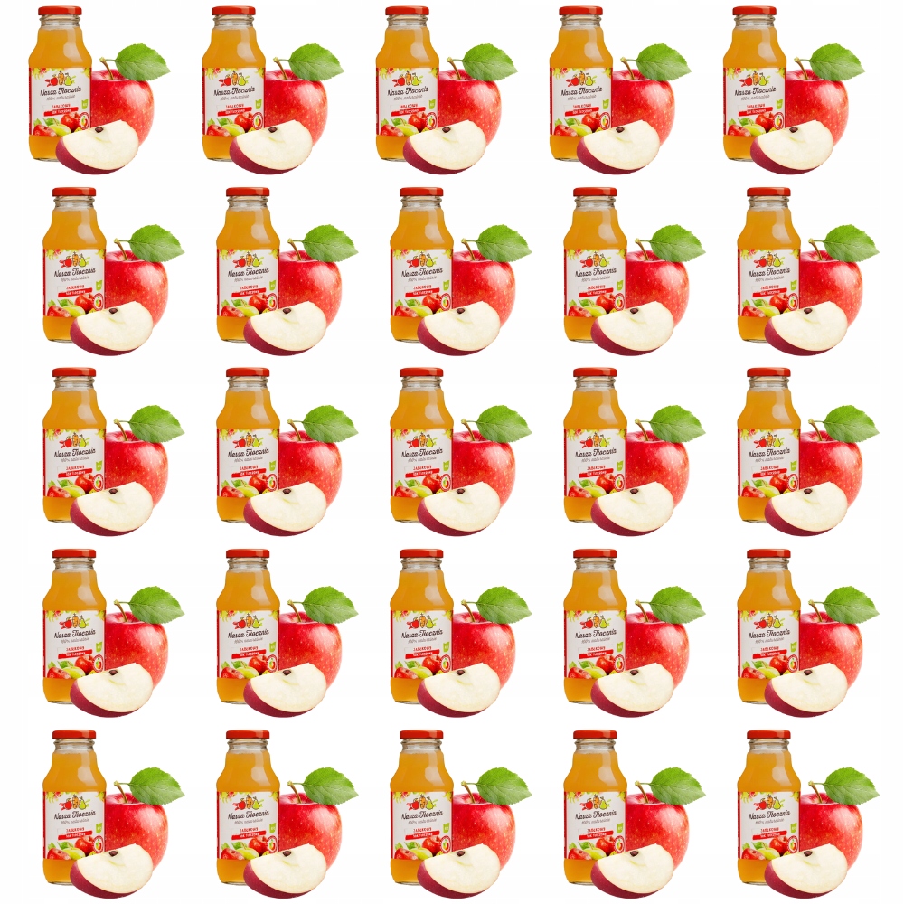 Levně 100% jablečný džus lisovaný přirozeně sladce bez cukru vláknina 20 x 330 ml