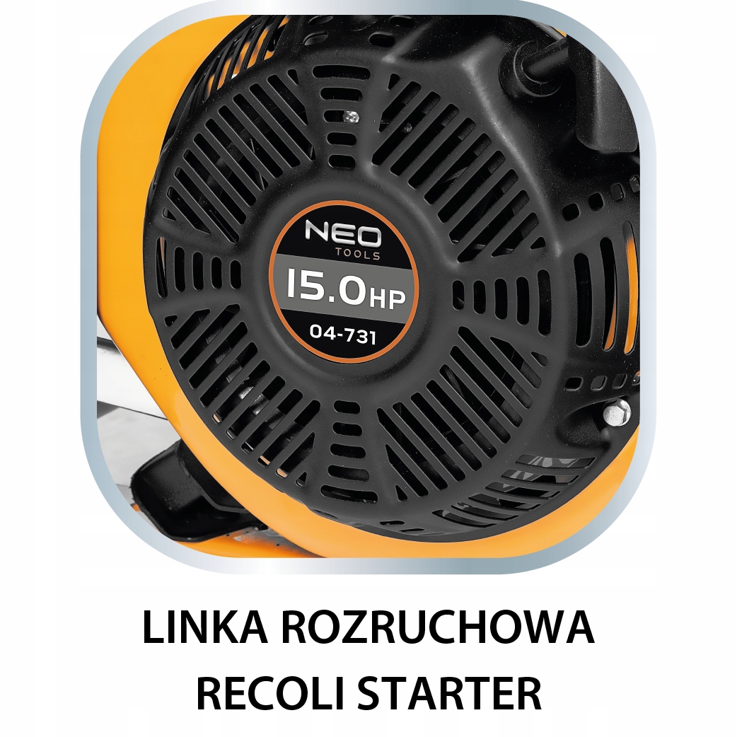 Agregat prądotwórczy 6000W-6500W Moc silnika 15 KM