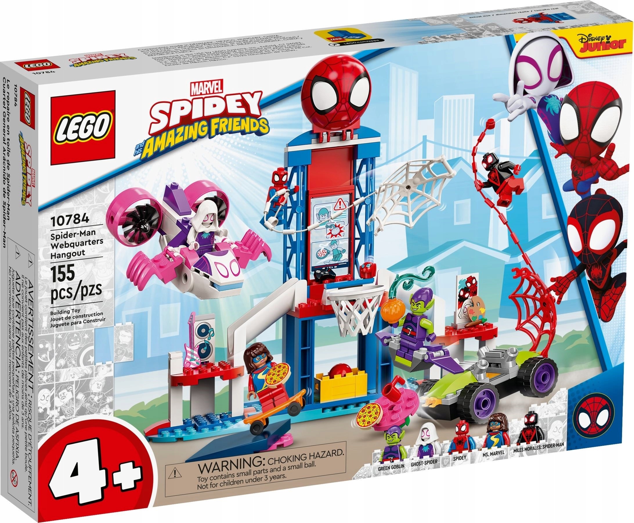 Lego Heroes 10784 Spider-Man a pavoučí základna Nové