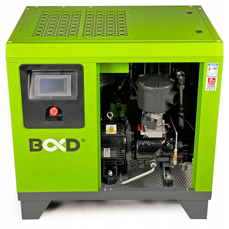 Sprężarka śrubowa B&D 11kW z wbudowanym falownikiem 1340l/min, 10bar Model BD-11FPM-10