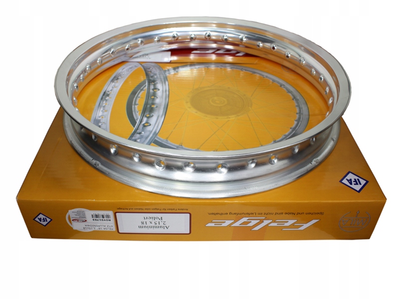 FELGA 18'' 2,15 X 18 ETZ TYŁ ALUMINIOWA