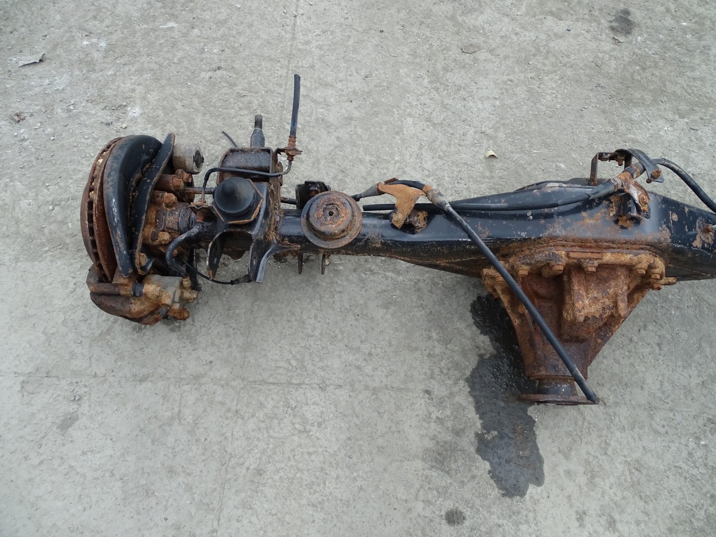 differential diff suspension beam axis rear part rear NISSAN NAVARA D23 2.3