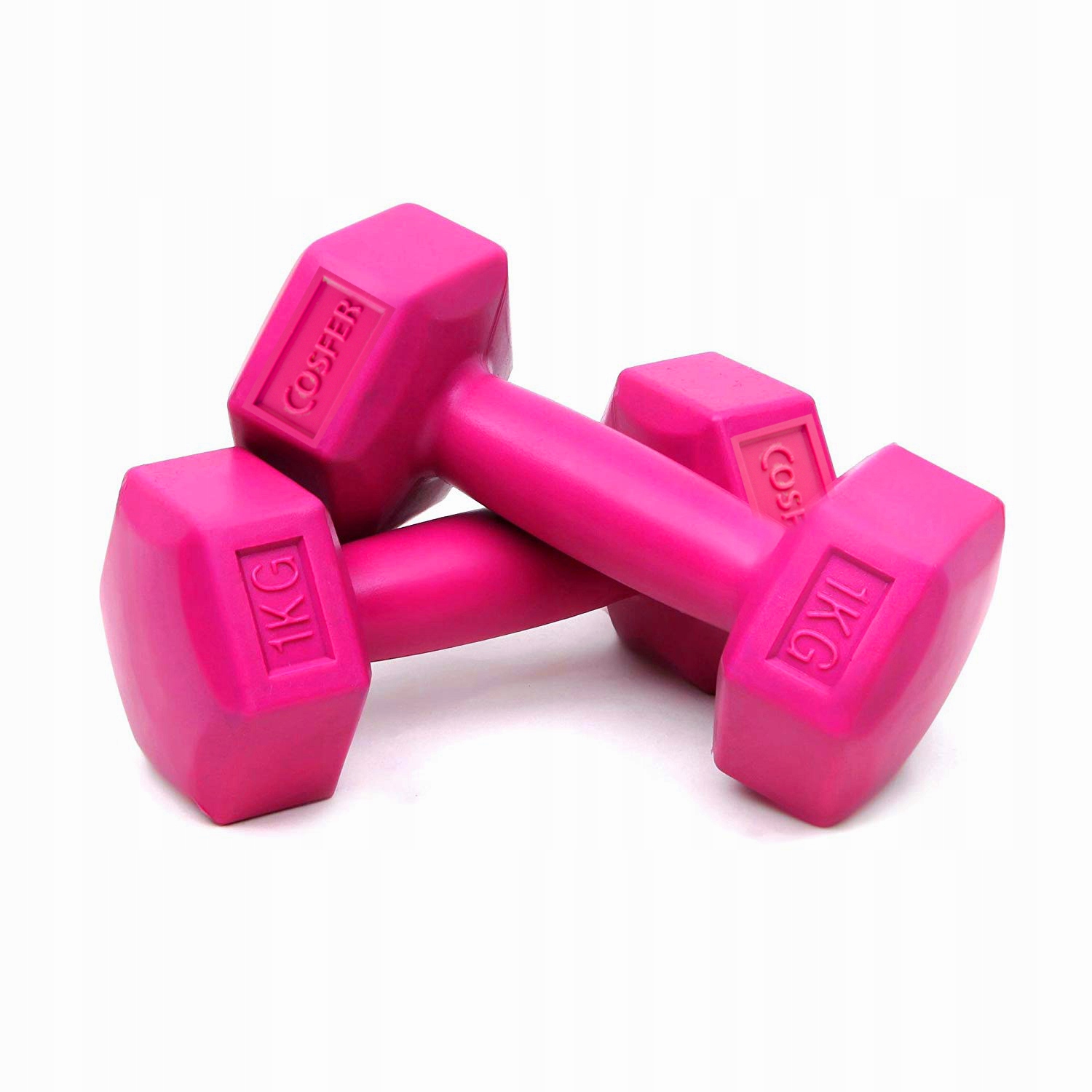 

Zestaw Hantli 2x1kg Hantelki Ciężarki Fitness 2kg