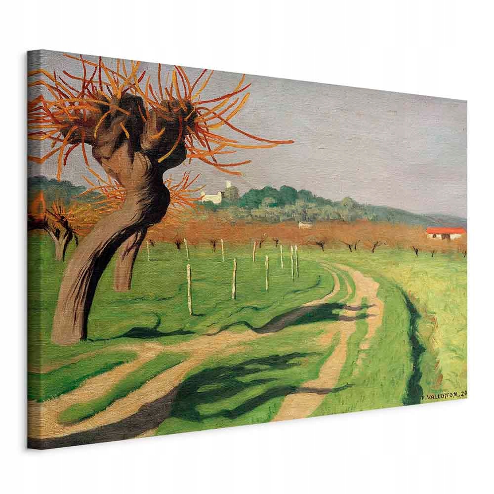 Félix Vallotton Venkovská Cesta Krajina Obraz Na Plátně Kancelář Obývací Pokoj 90x60