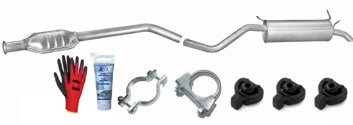 Renault Scenic I 1.4i 16V 70kW (1999-10/2002) Tlumič sada bonus