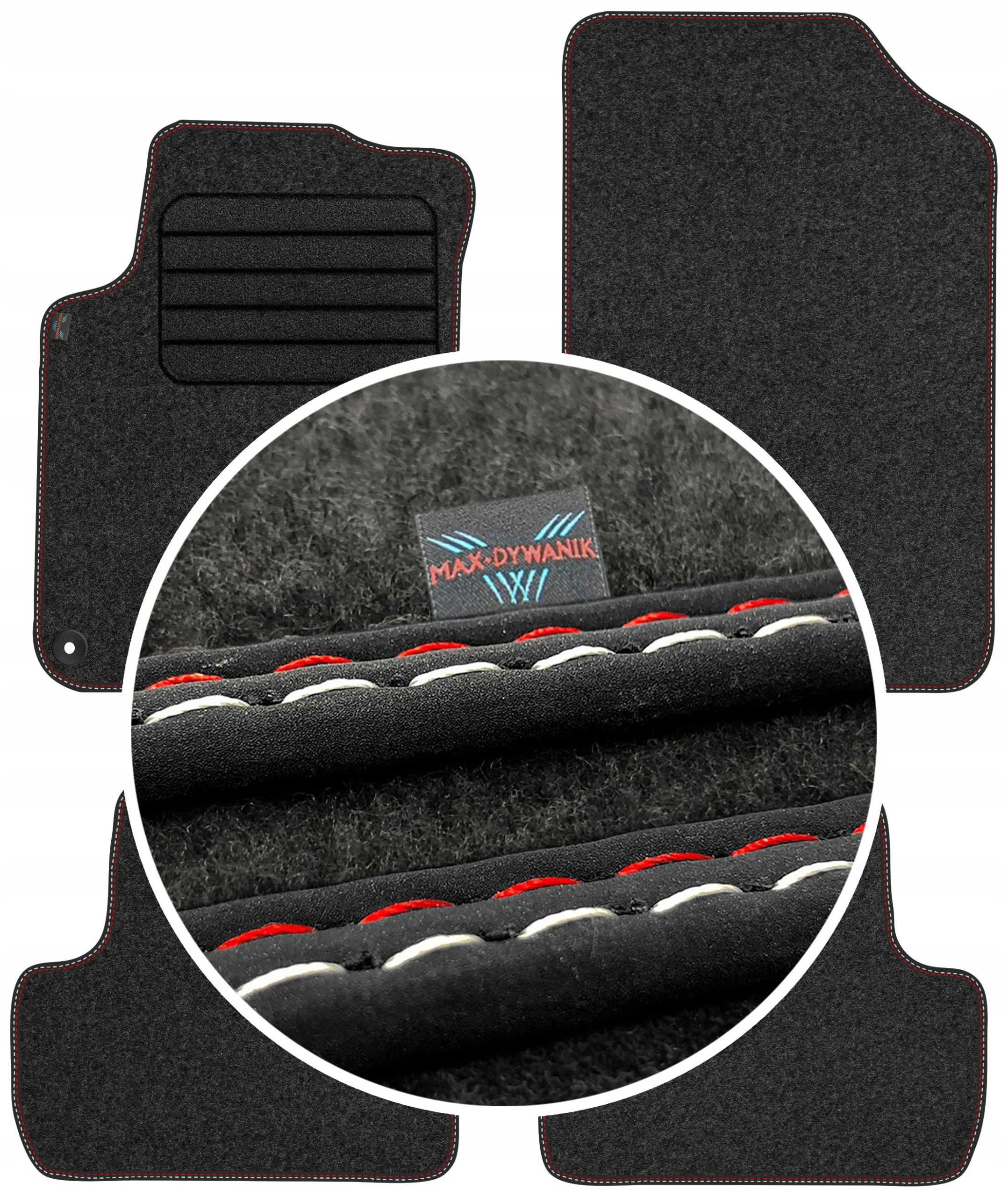 Citroen DS3 2009-2016 Velurové autokoberce koberečky