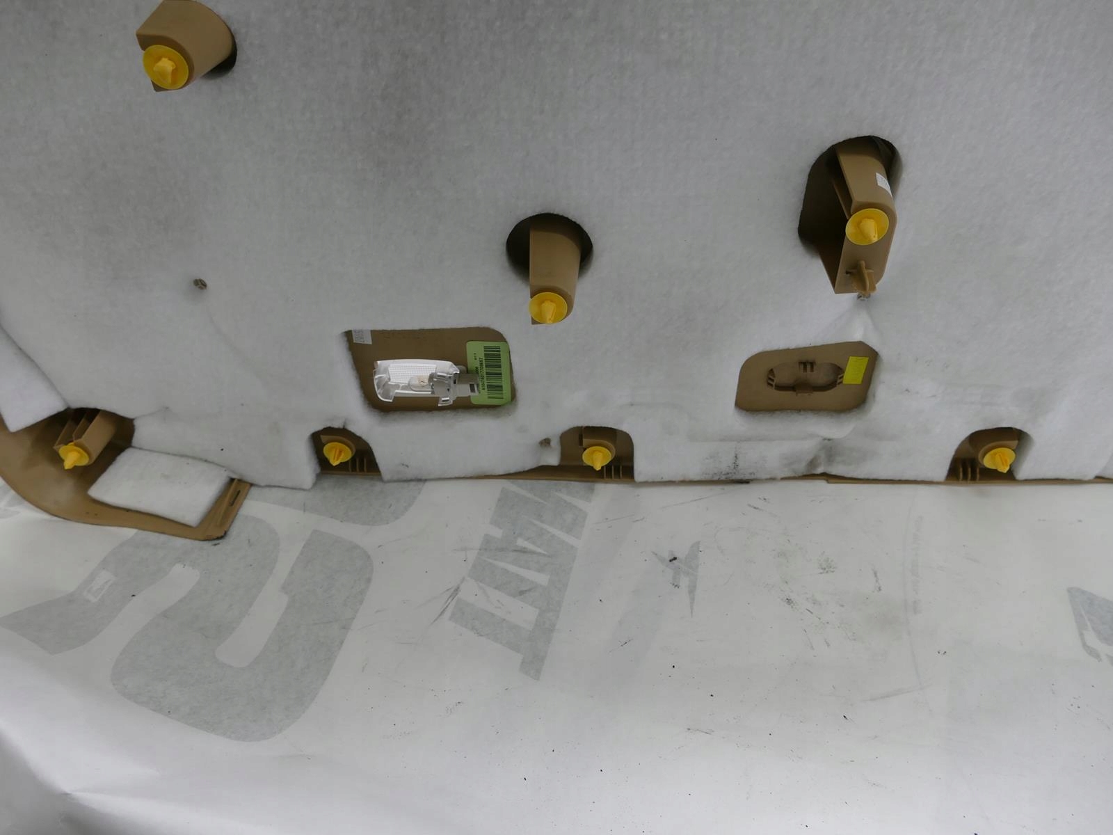 MERCEDES ML W164 upholstery bonnet boot BRAZOWA