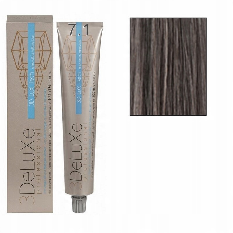 

3DELUXE Farba Do Włosów 100ML 7.1