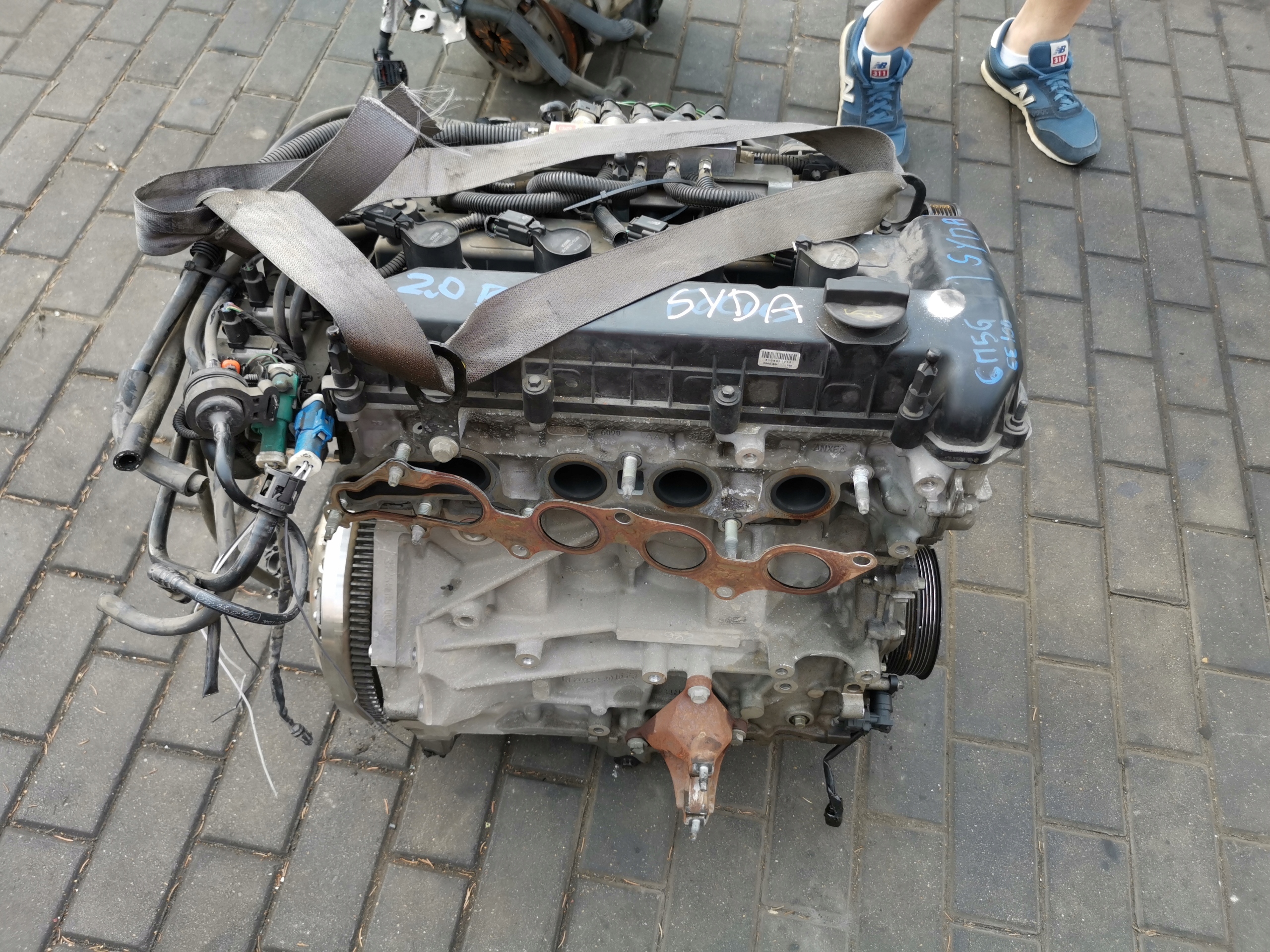 ДВИГУН КОМПЛЕКТ FORD FOCUS Mk2 2.06v SYDA