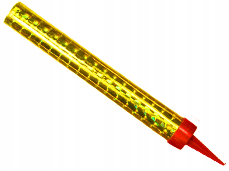 Fontanna tortowa 12 cm złota raca na tort