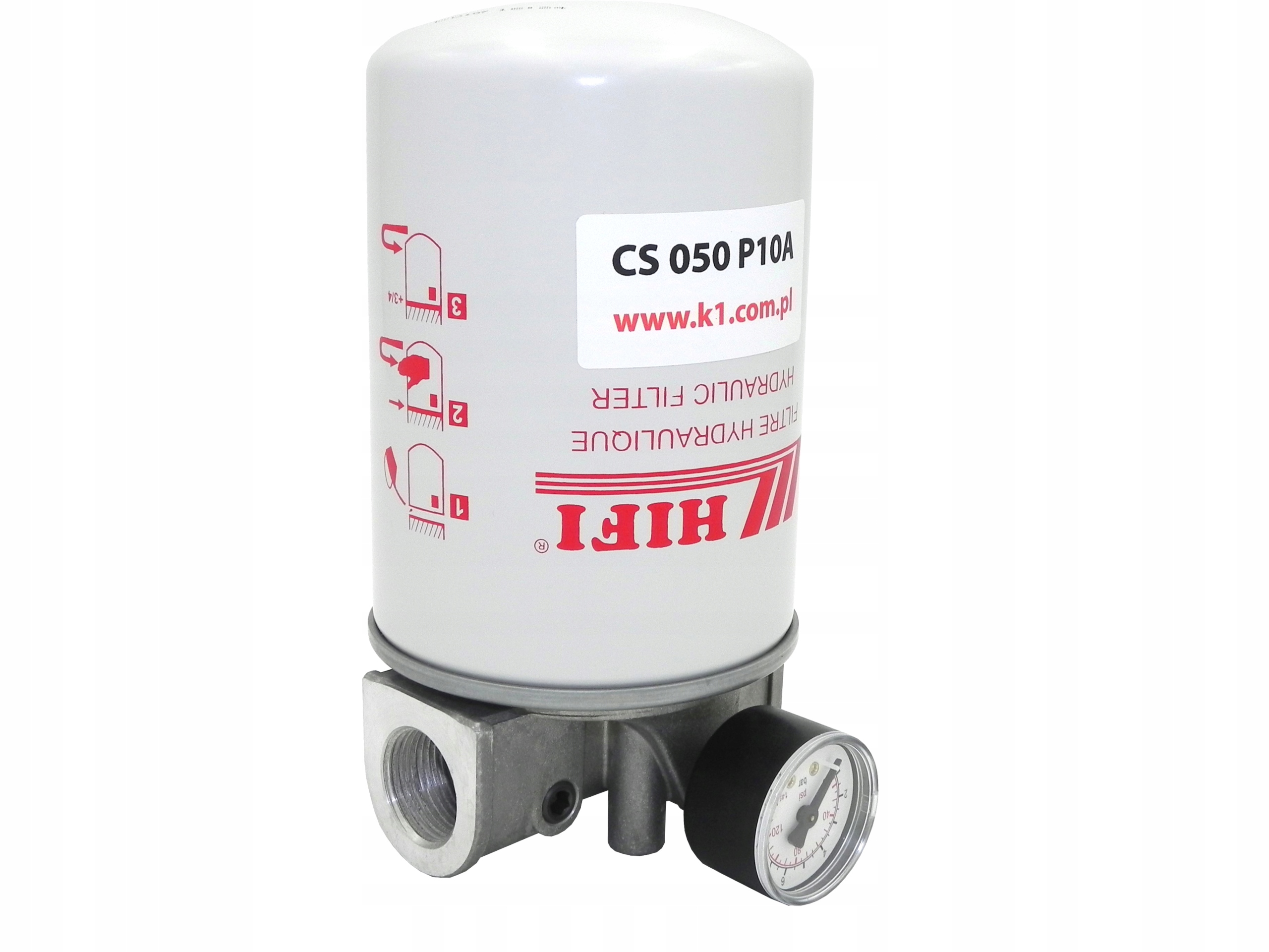 RG1 050 - ФІЛЬТР HYDR. Лінійний повернення 3/4 