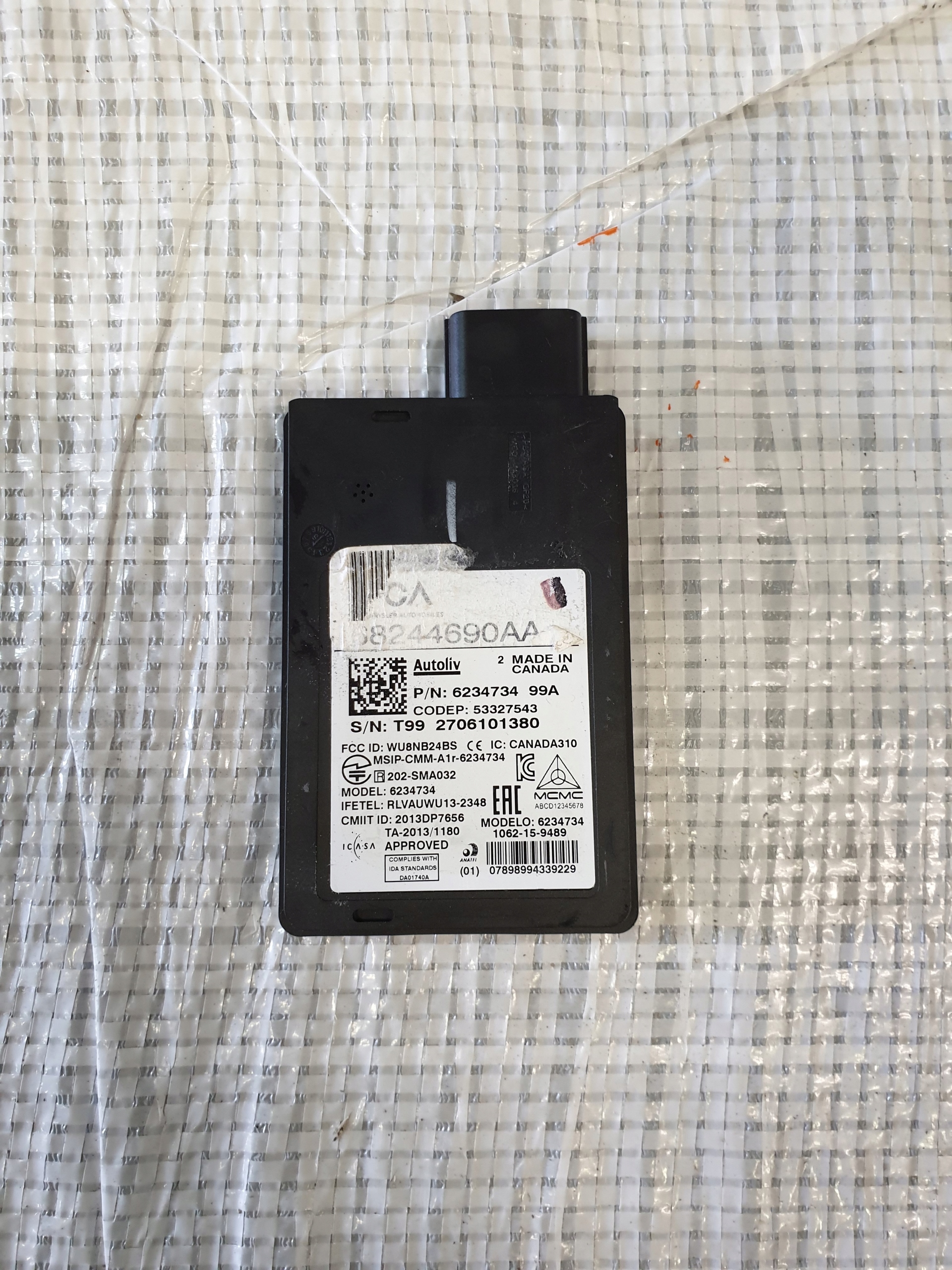 МОДУЛЬ ДРАЙВЕРА PDC JEEP 68244690AA