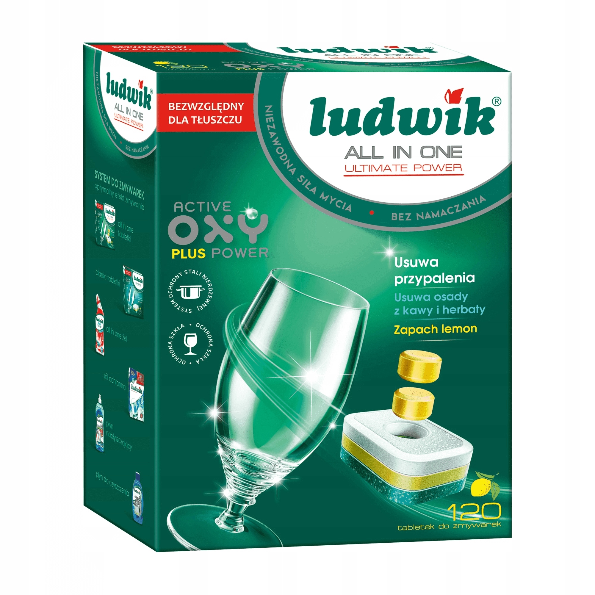 

Ludwik Tabletki Do Zmywarek All In One 120SZT