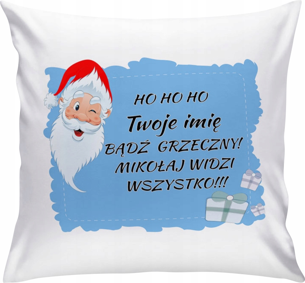 

Poduszka Mikołaja Święta Pod Choinkę Ś508