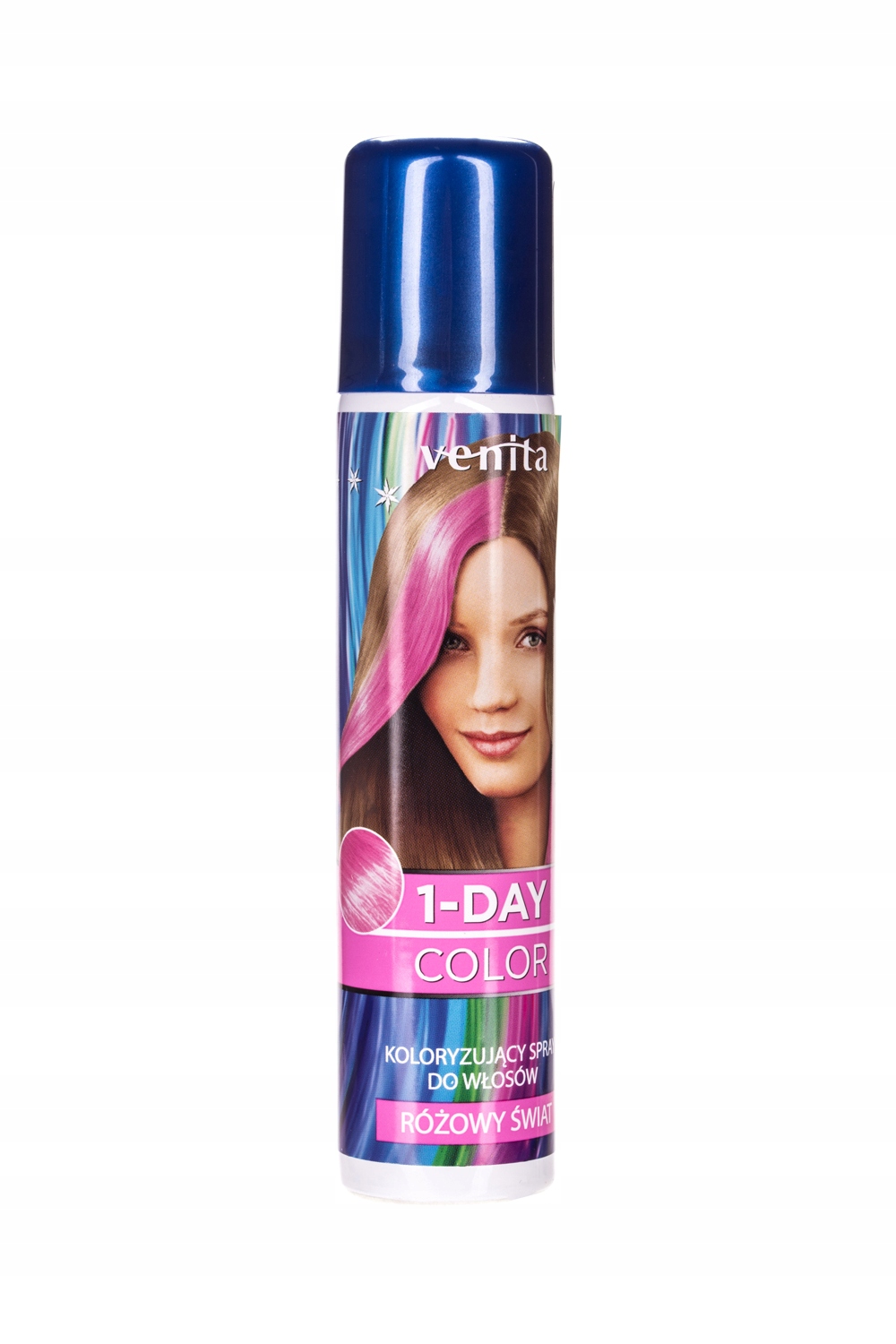 

Venita 1-DAY Color Spray Do Włosów Różowy Świat 50