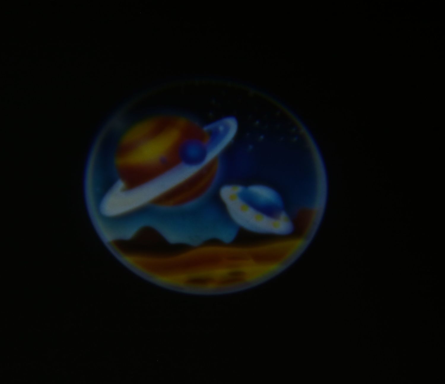 Latarka MINI PROJEKTOR slajdów 48 slajdów 4857 Szerokość produktu 11.5 cm