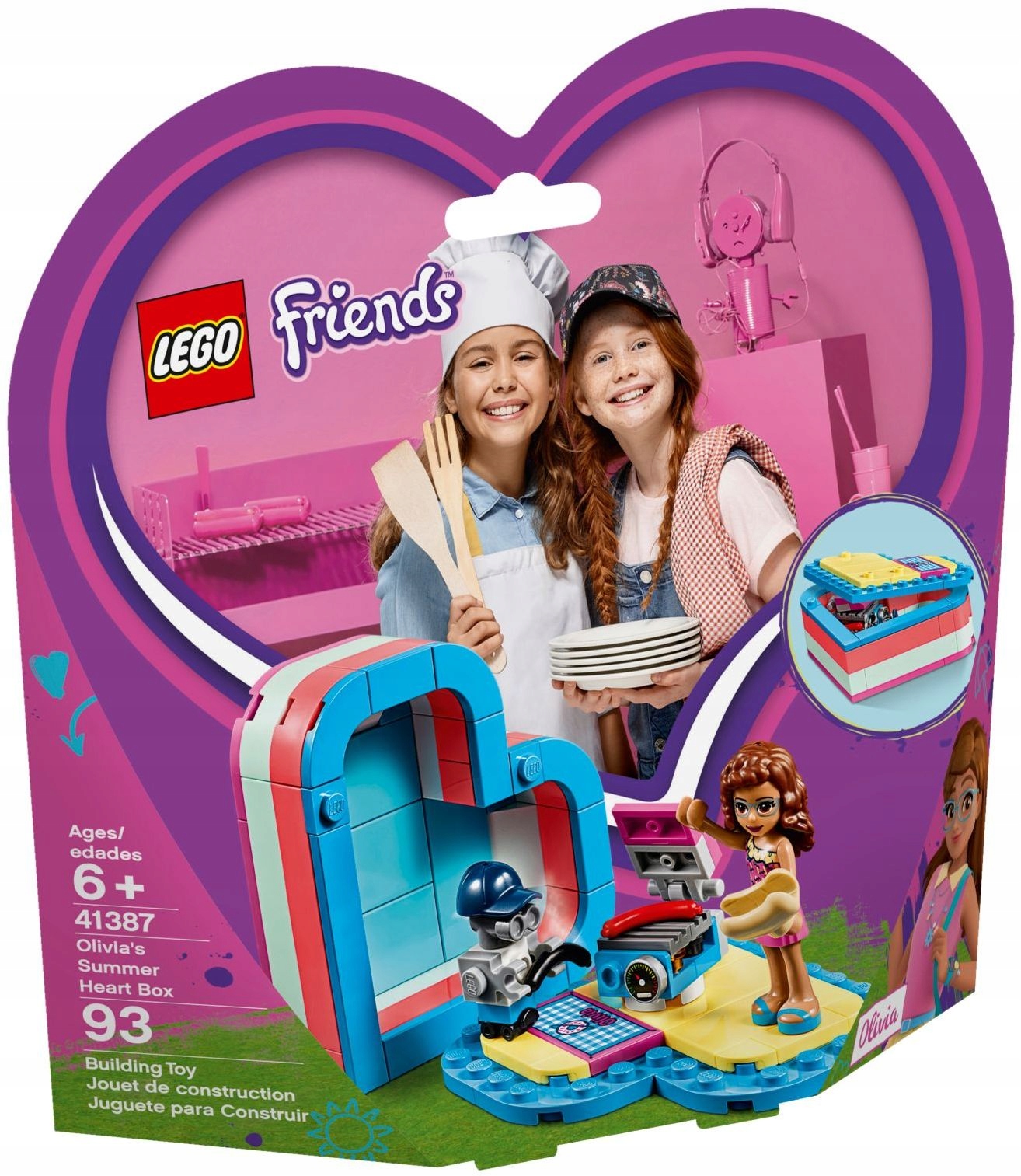 

Lego Friends 41387 Pudełko przyjaźni Oliwii