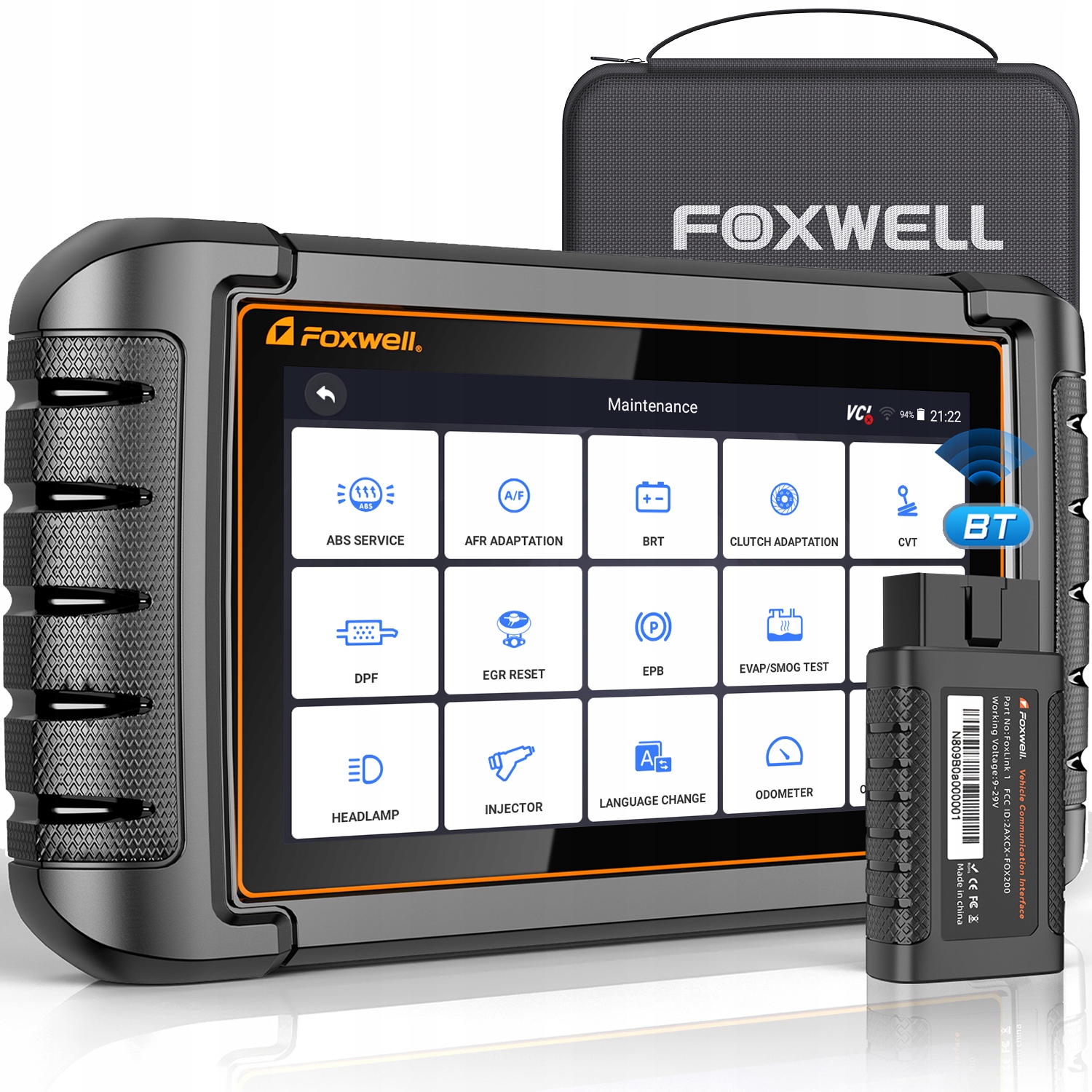 Diagnostický tester Foxwell NT809BT s 30+ servisnými funkciami Pre autoservis