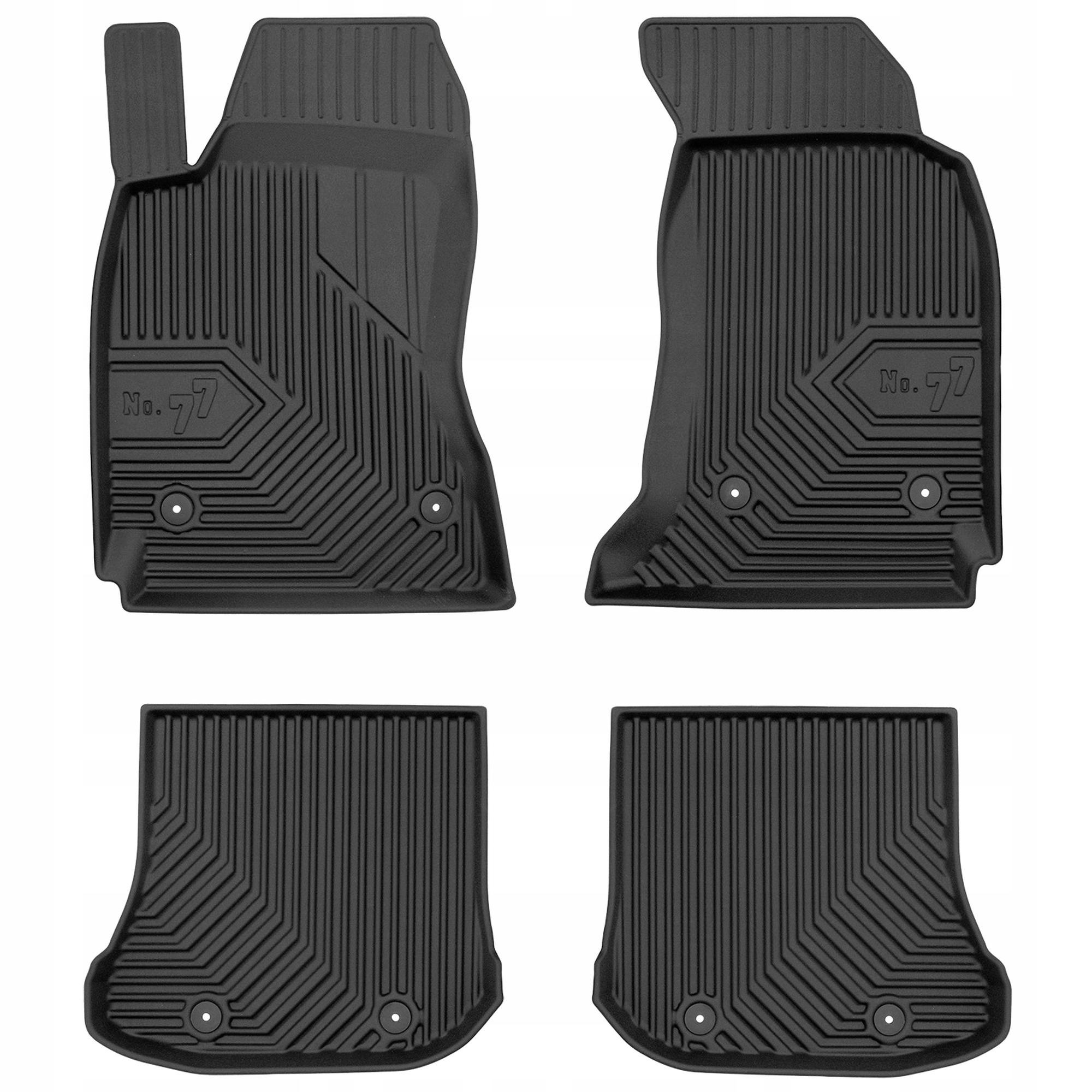 Dywaniki gumowe No.77 Audi A4 B5 1997-2001 Kombi