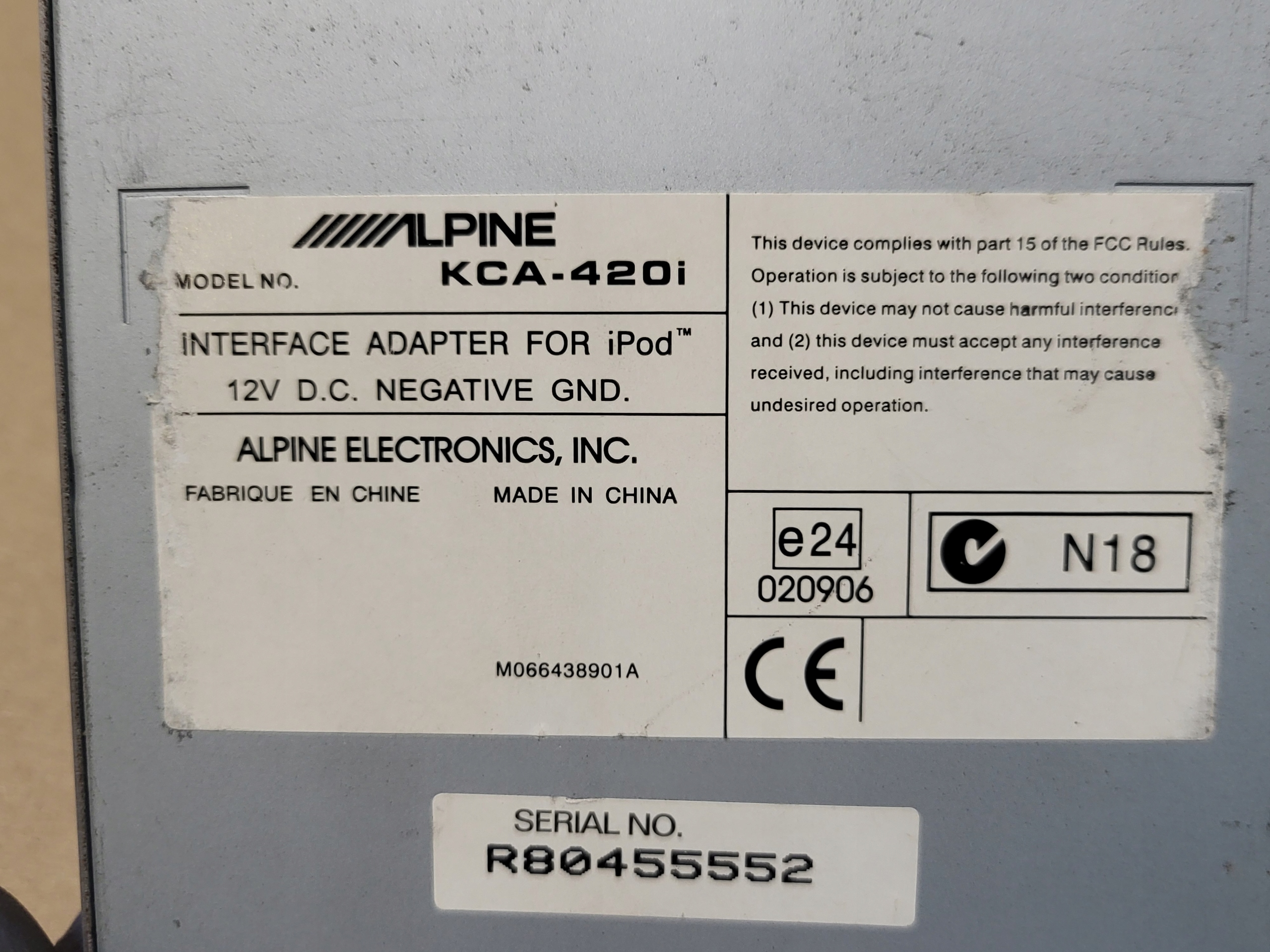 modul INTERFACE ADAPTER a-pod ALPINE KCA-420i