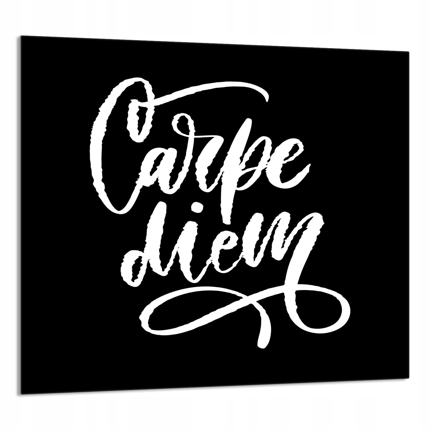 Skleněný Panel Do Kuchyně 65x60 Černé Tvrzené Sklo