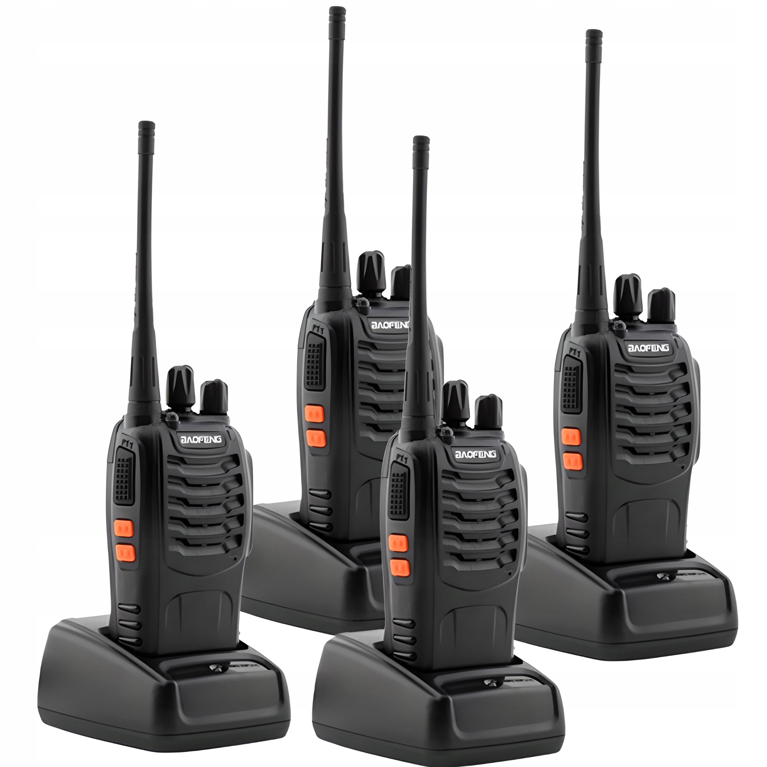 4X WALKIE TALKIE KRÓTKOFALÓWKI BAOFENG BF888S PMR Kod producenta BF-888S