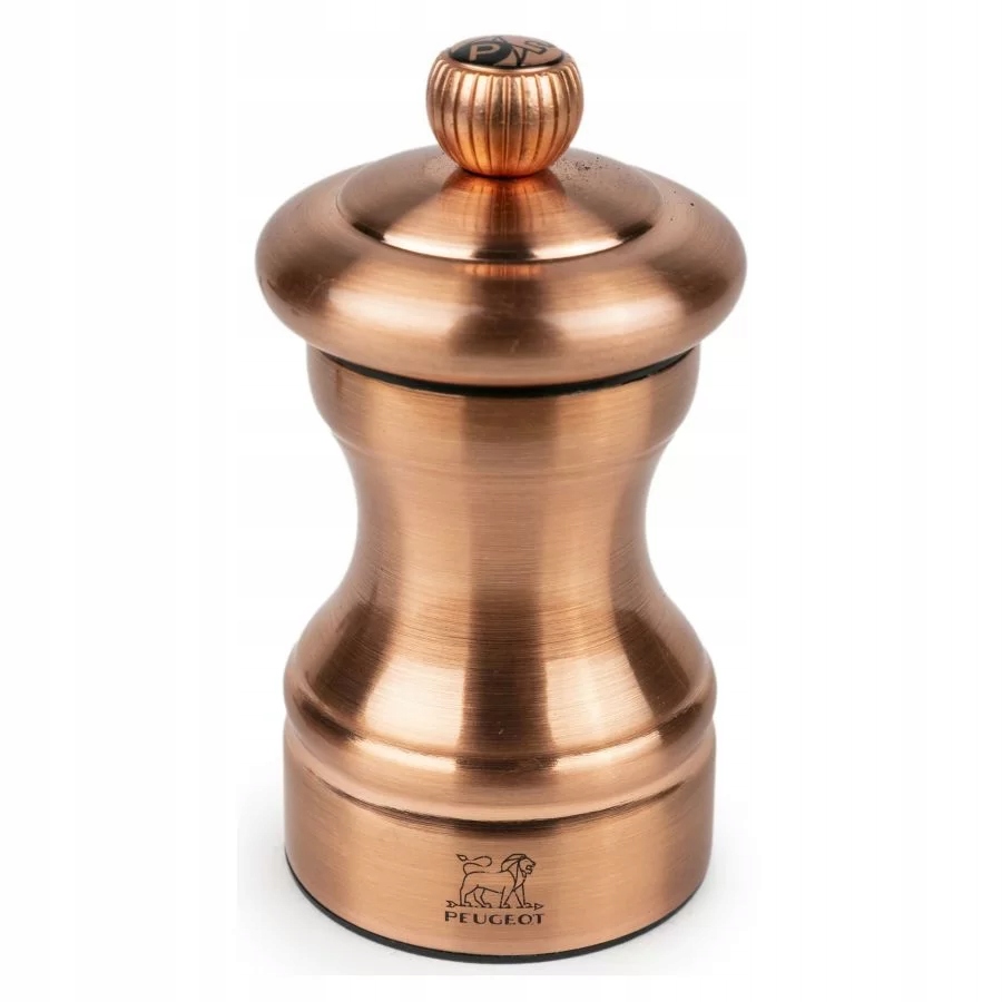 Mlynček na soľ Kovový Ručný Bistro Medený Peugeot 10 cm