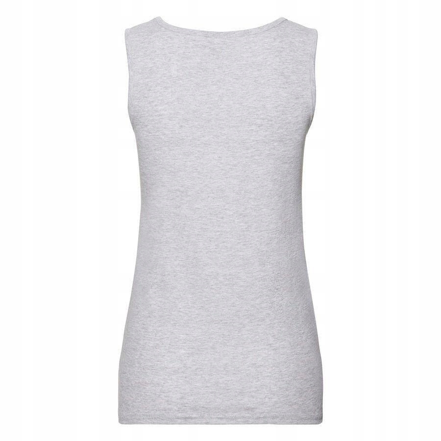 DAMSKA bokserka TOP GŁADKA ramiączka szara XL Materiał dominujący bawełna