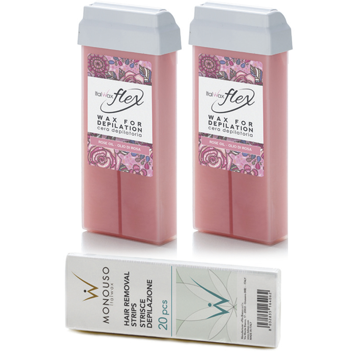 

2+1 Depilacja woski rolka Rose Flex