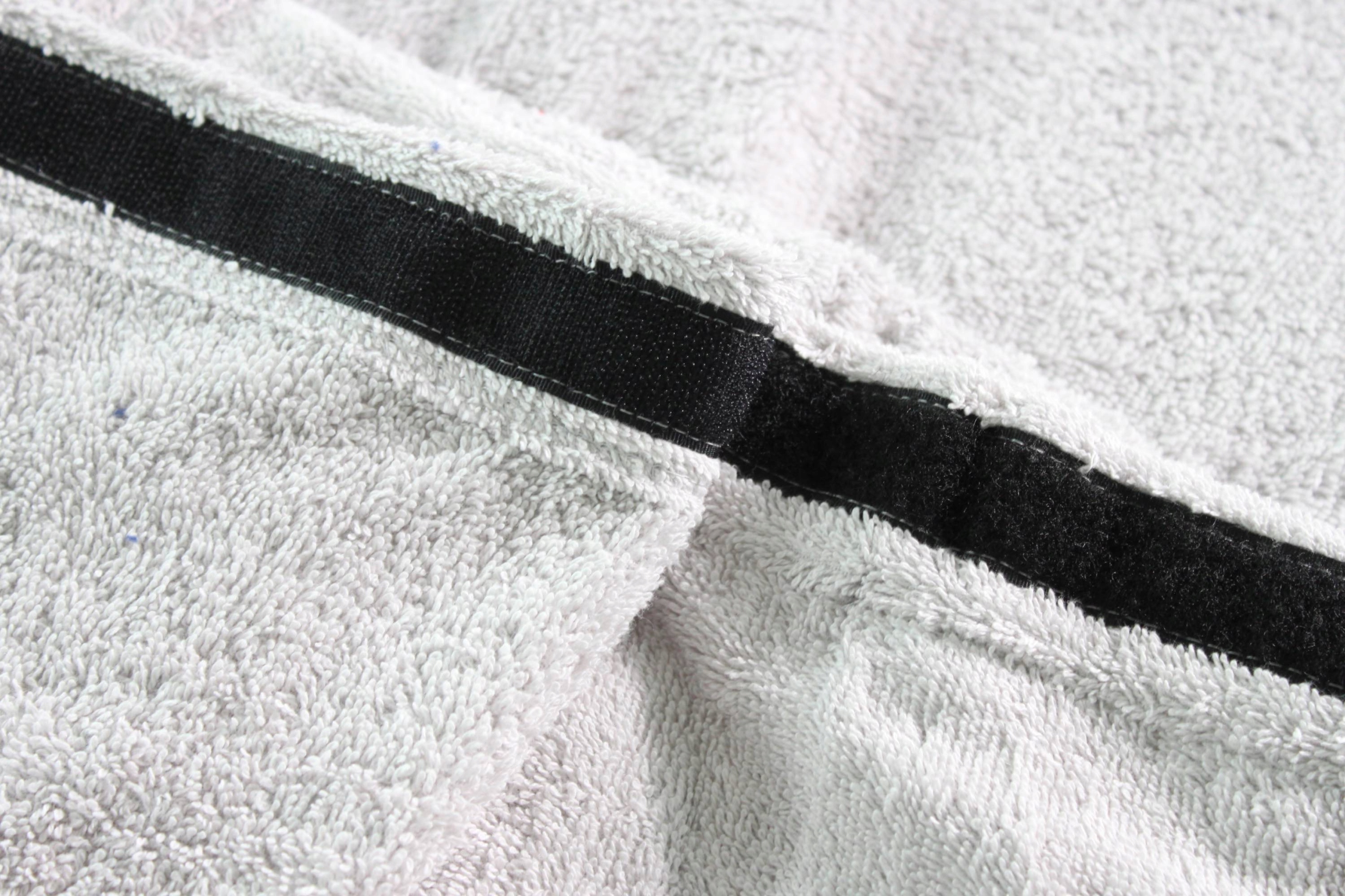 RĘCZNIK KĄPIELOWY FROTTE DO SAUNY PAREO DAMSKIE S/M BAWEŁNA SPA BASEN SZARY Długość 70 cm