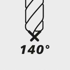 Wiertlo krete TiALN, typ UNI,chwyt HB, chlodz.wew. Marka Fortis