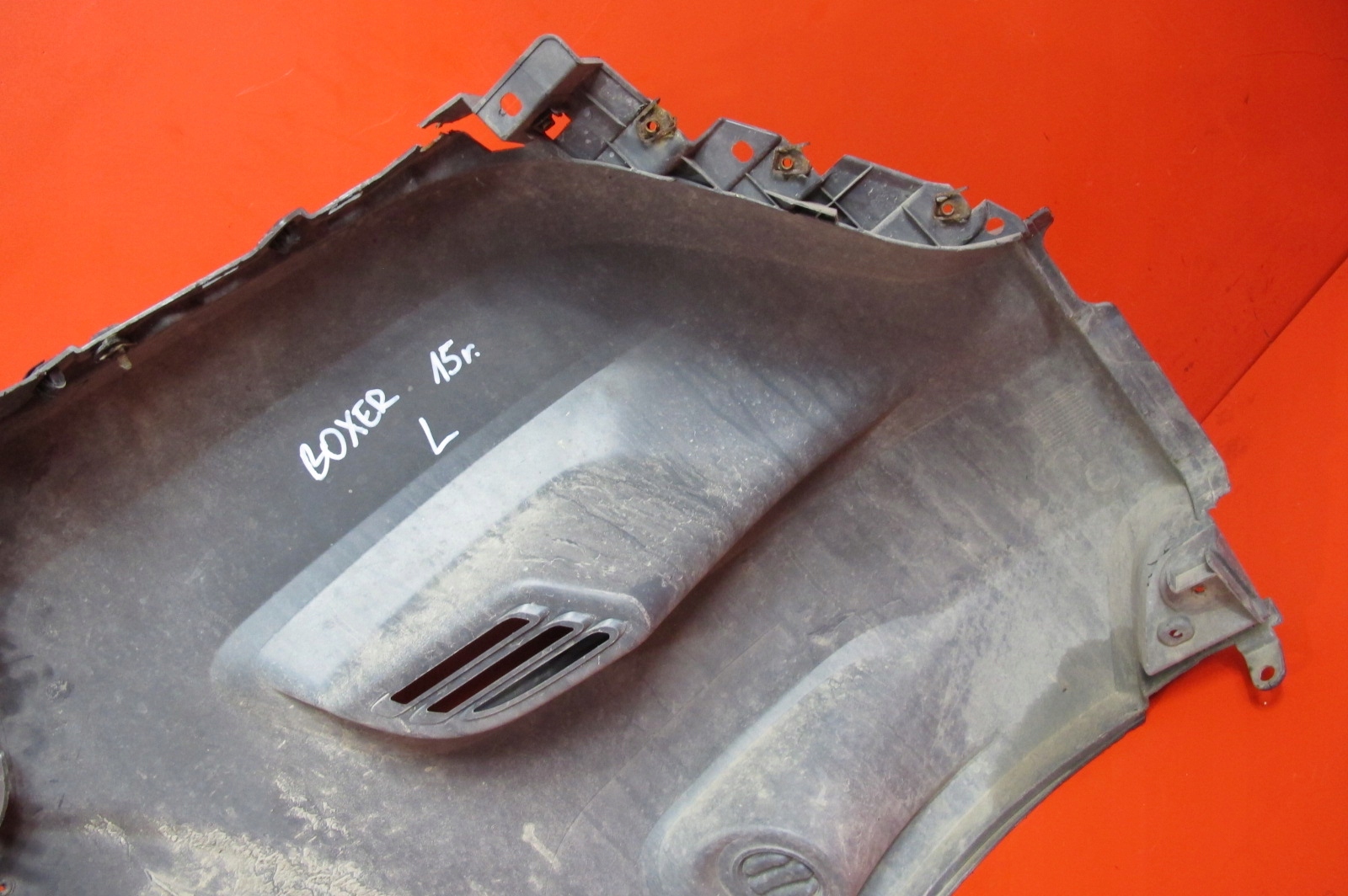 BOXER 3 III LIFT MAX 14- JUMPER DUCATO corner of a bumper left front front