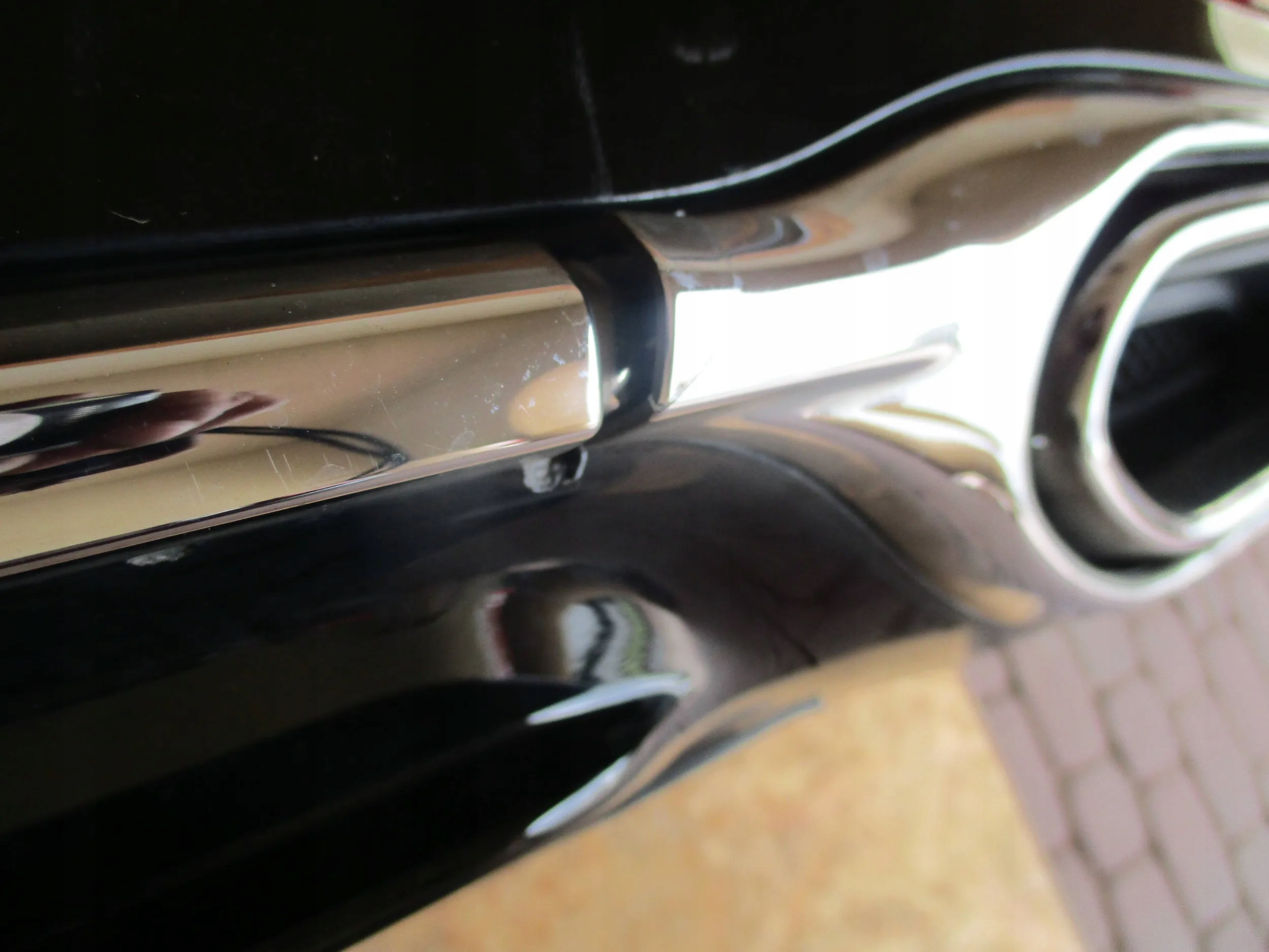 bumper rear MERCEDES S KLASA W222 AMG