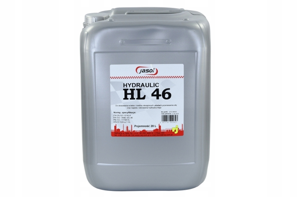 Масло JASOL Hydraulic (Hydrol) L-HL-46 20L