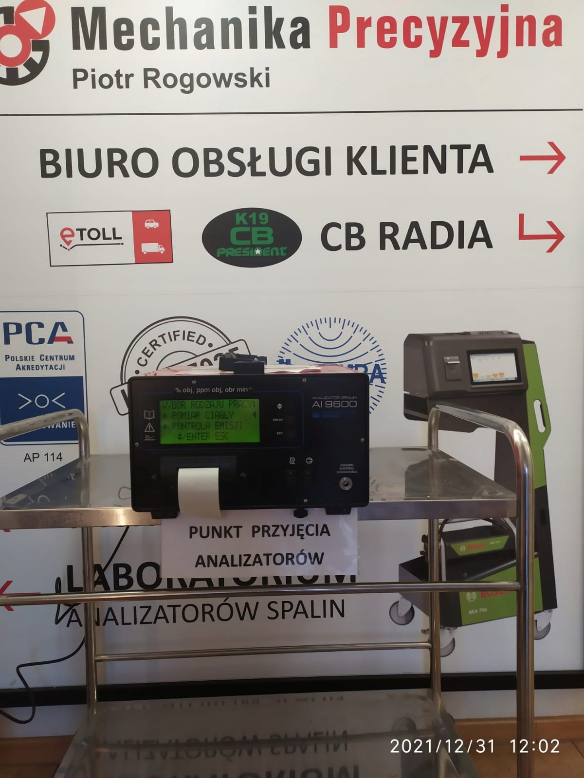 Анализатор выхлопных газов радиотехника AI 9600