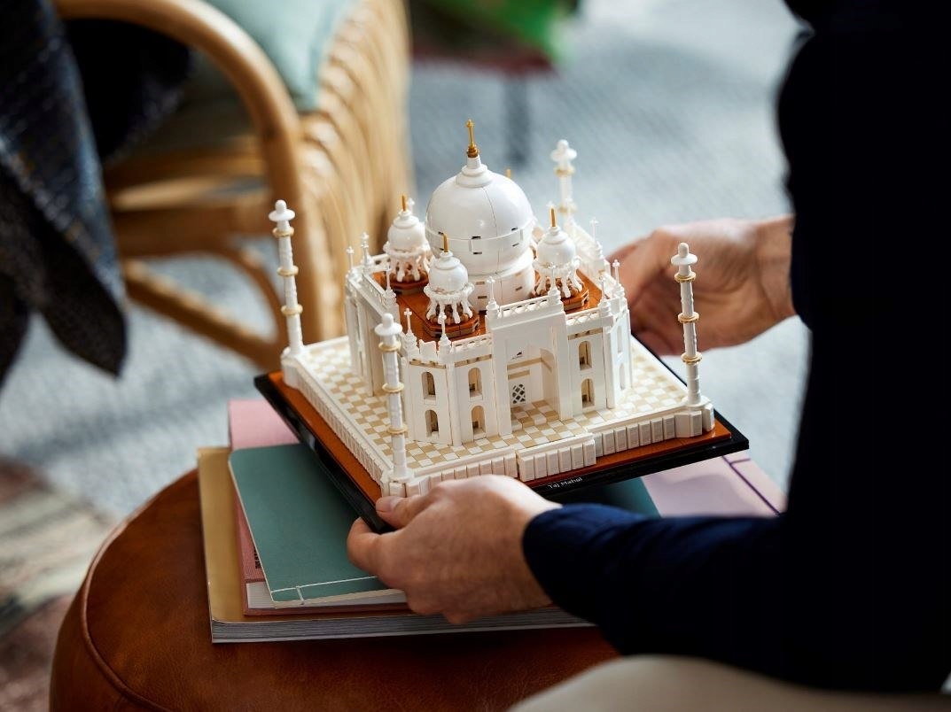 KLOCKI LEGO ARCHITECTURE 21056 TADŻ MAHAL INDIE TAJ MAHAL ŚWIĄTYNIA MIŁOŚCI Liczba elementów 2022 szt.