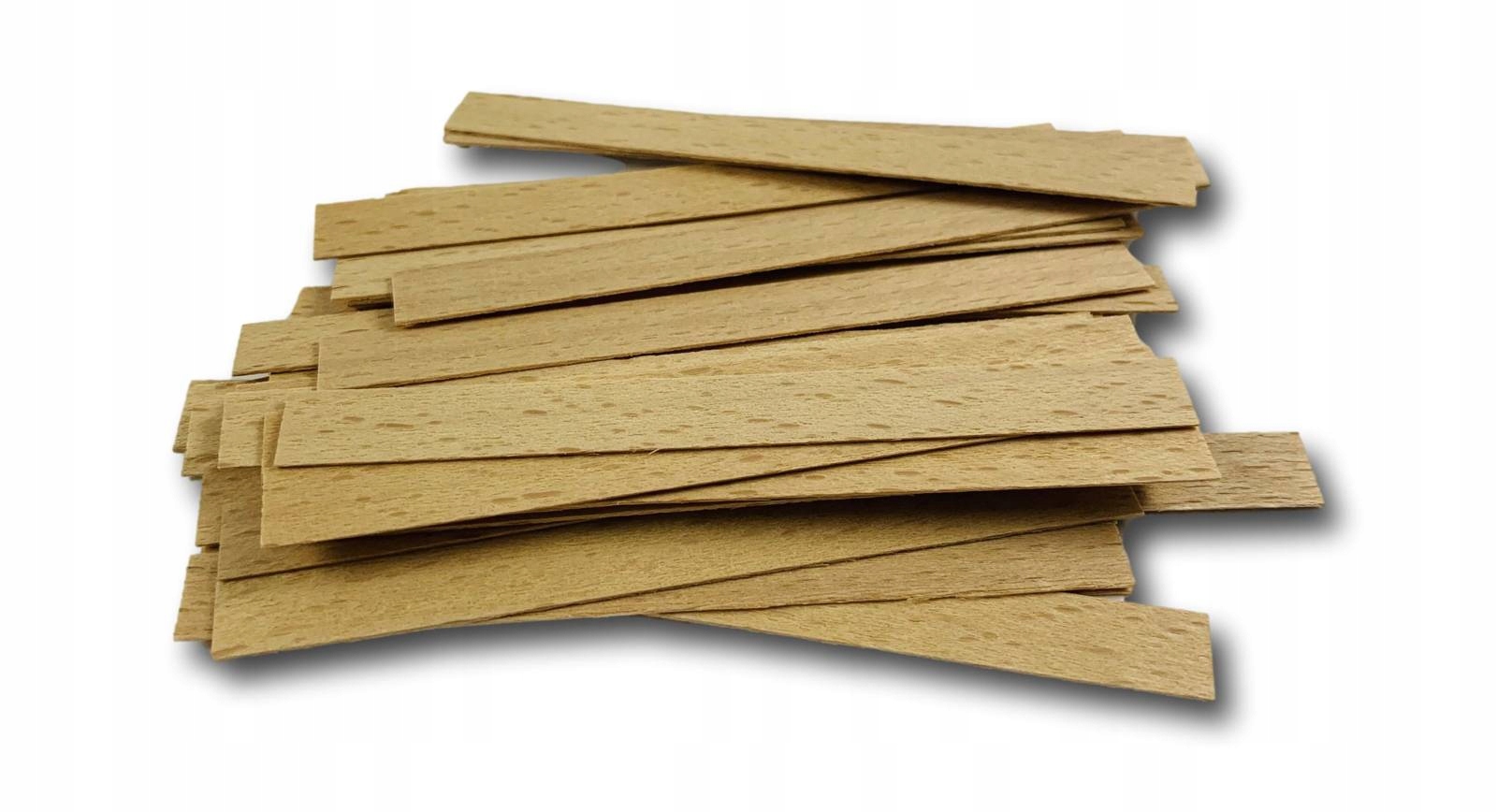 

Knoty drewniane do świec 8 cm x 0,8 cm 5 szt. knot