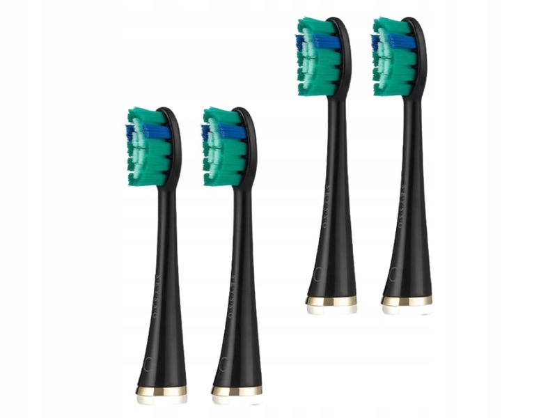 Końcówka szczoteczki Seysso Gold Black (4 szt.)