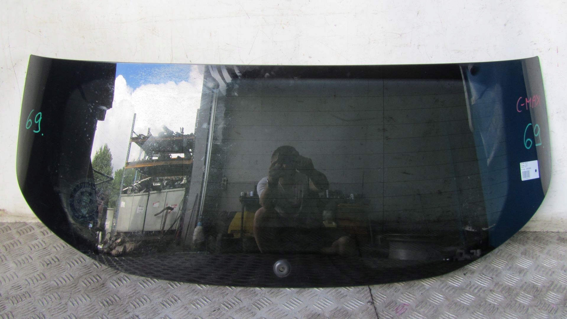 FORD C-MAX MK2 СКЛО БАГАЖНИКА 10-16 69