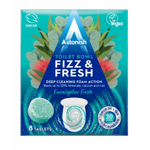 

Astonish Tabletki do czyszczenia Wc Eucalyptus