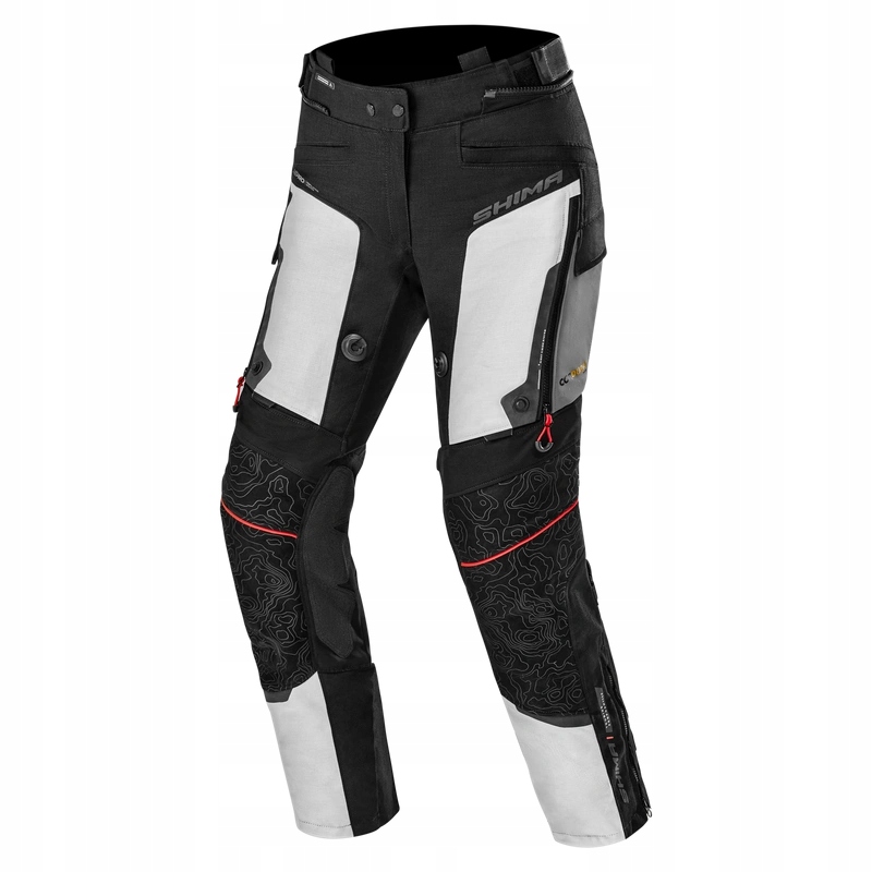 Dámske motocyklové nohavice Shima Tracker Lady Light Grey sivá Darčeky